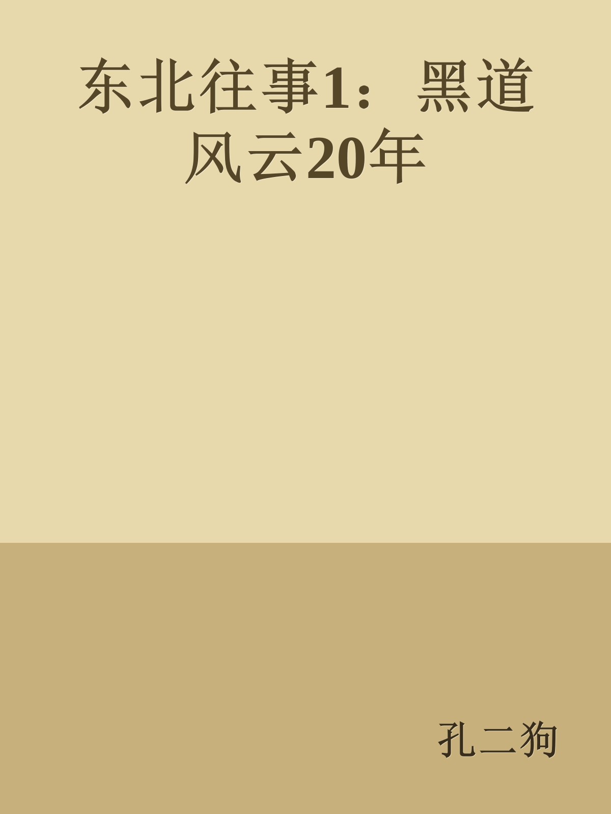 东北往事1：黑道风云20年