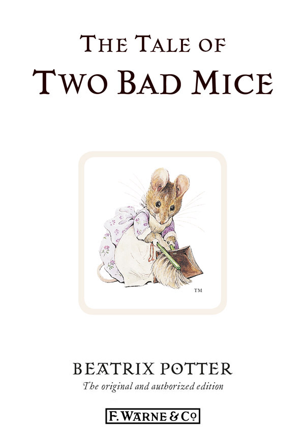 The Tale of Two Bad Mice