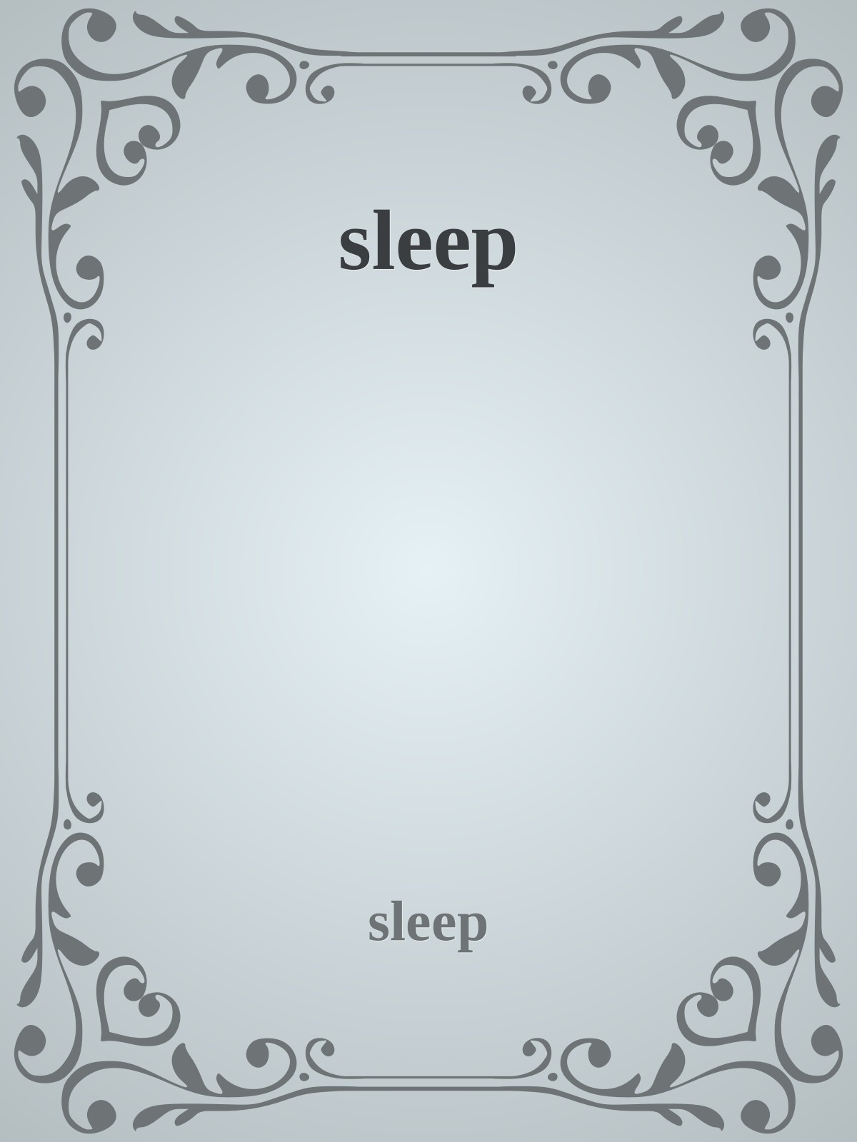 sleep