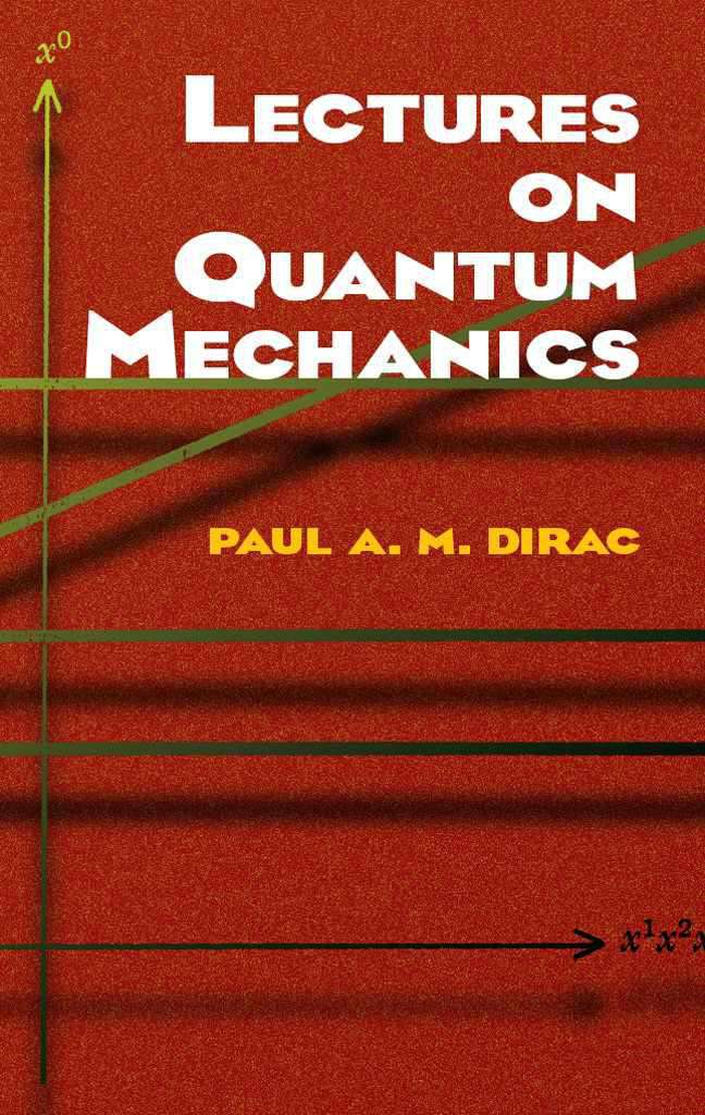 Lectures on Quantum Mechanics (Dover Books on Physics)