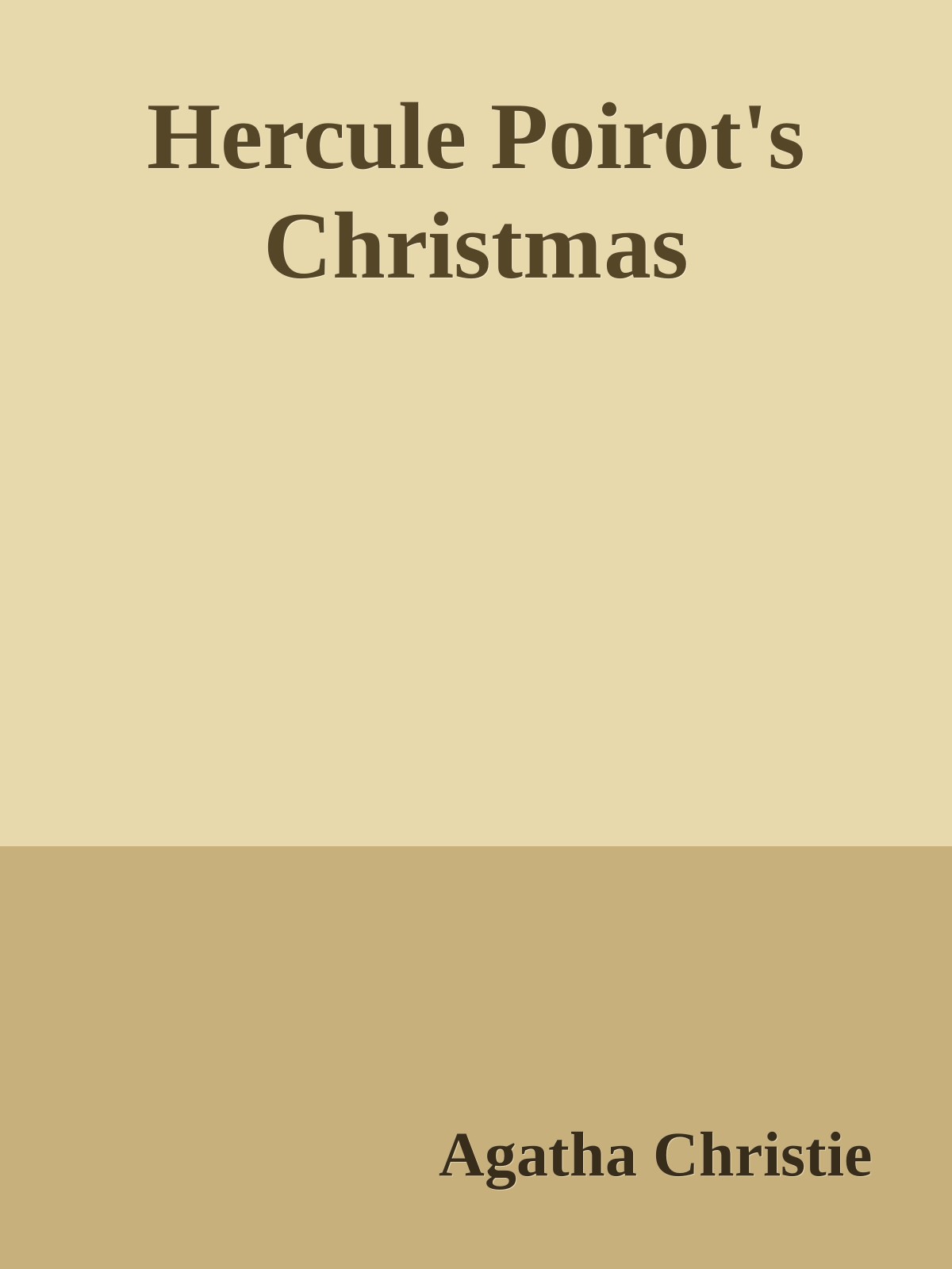 Hercule Poirot's Christmas