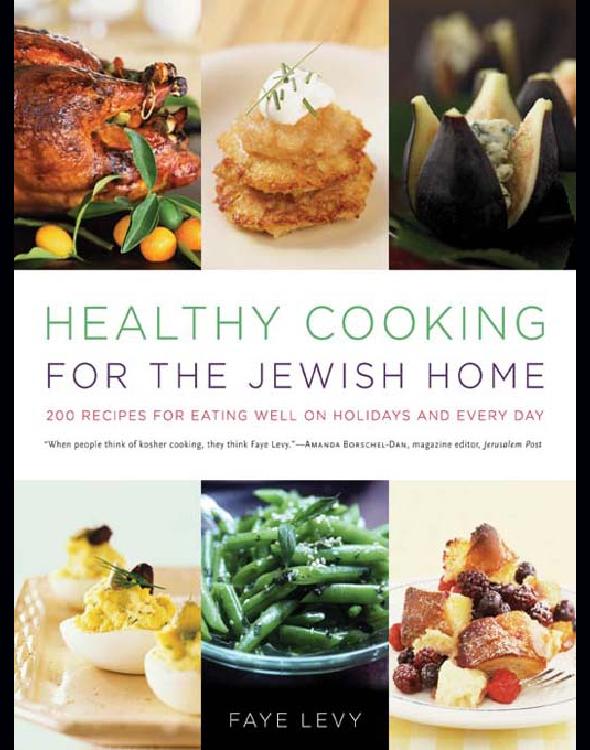 Healthy Cooking for the Jewish Home