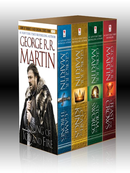 George R. R. Martin's A Game of Thrones 4-Book Bundle: A Song of Ice and Fire Series: A Game of Thrones, A Clash of Kings, A Storm of Swords, and A Feast for Crows