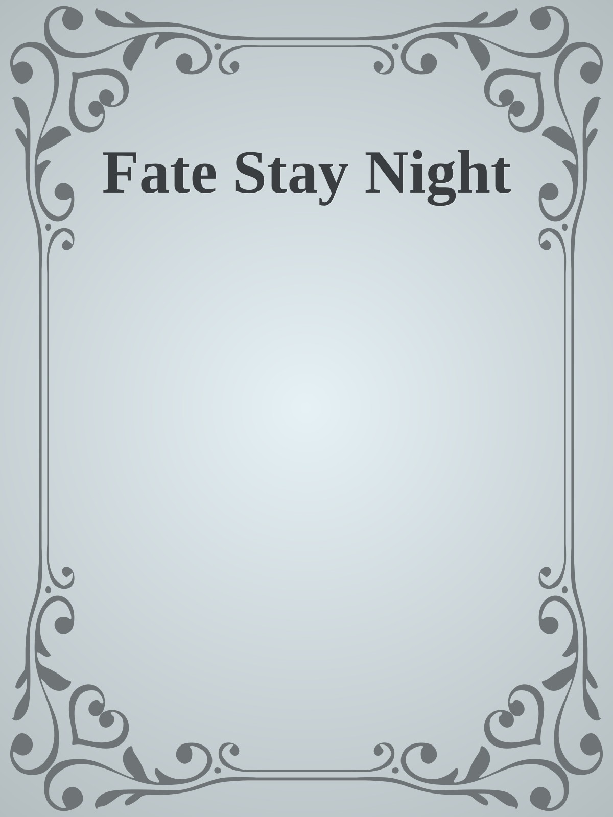 Fate Stay Night