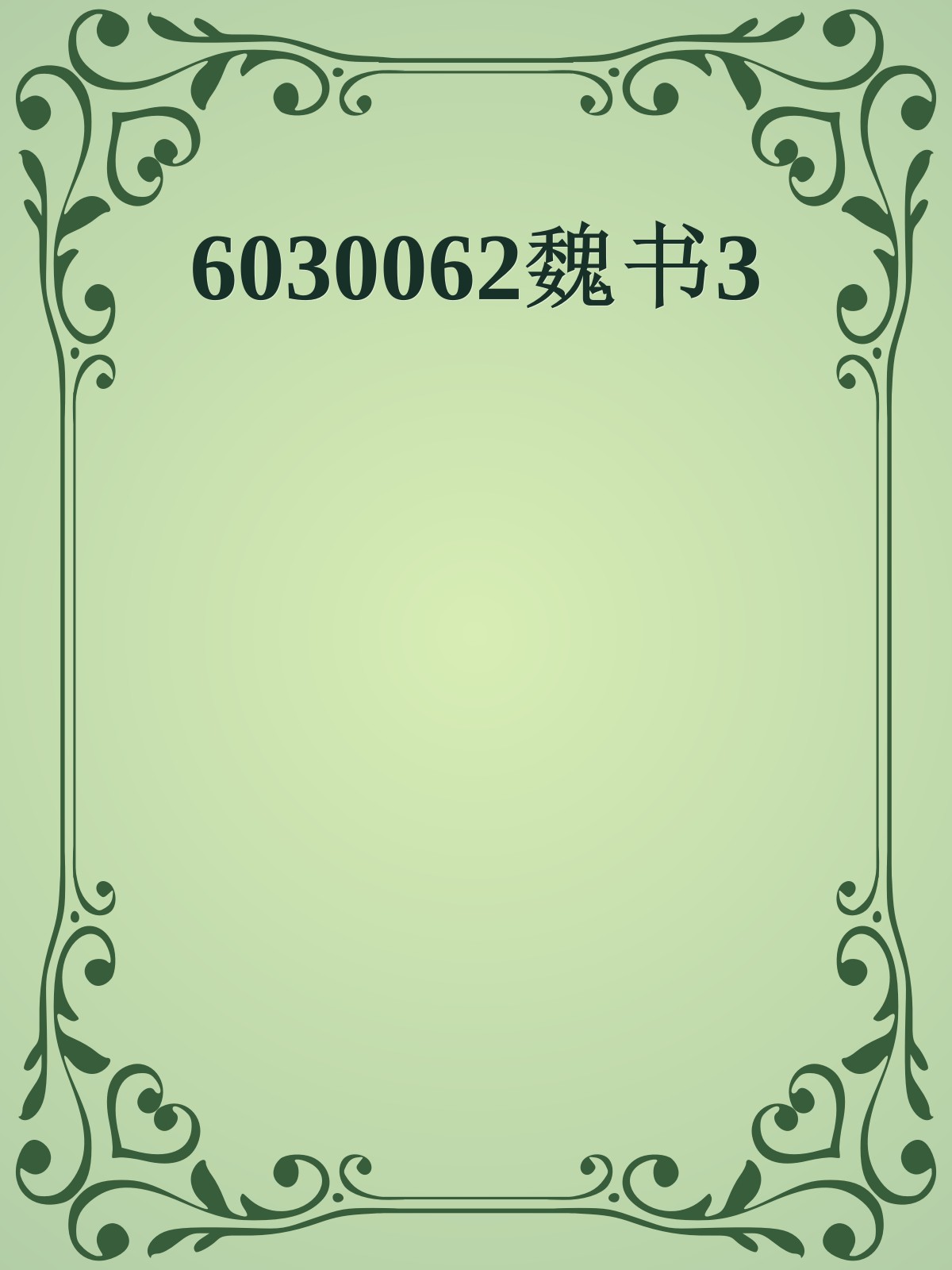 6030062魏书3