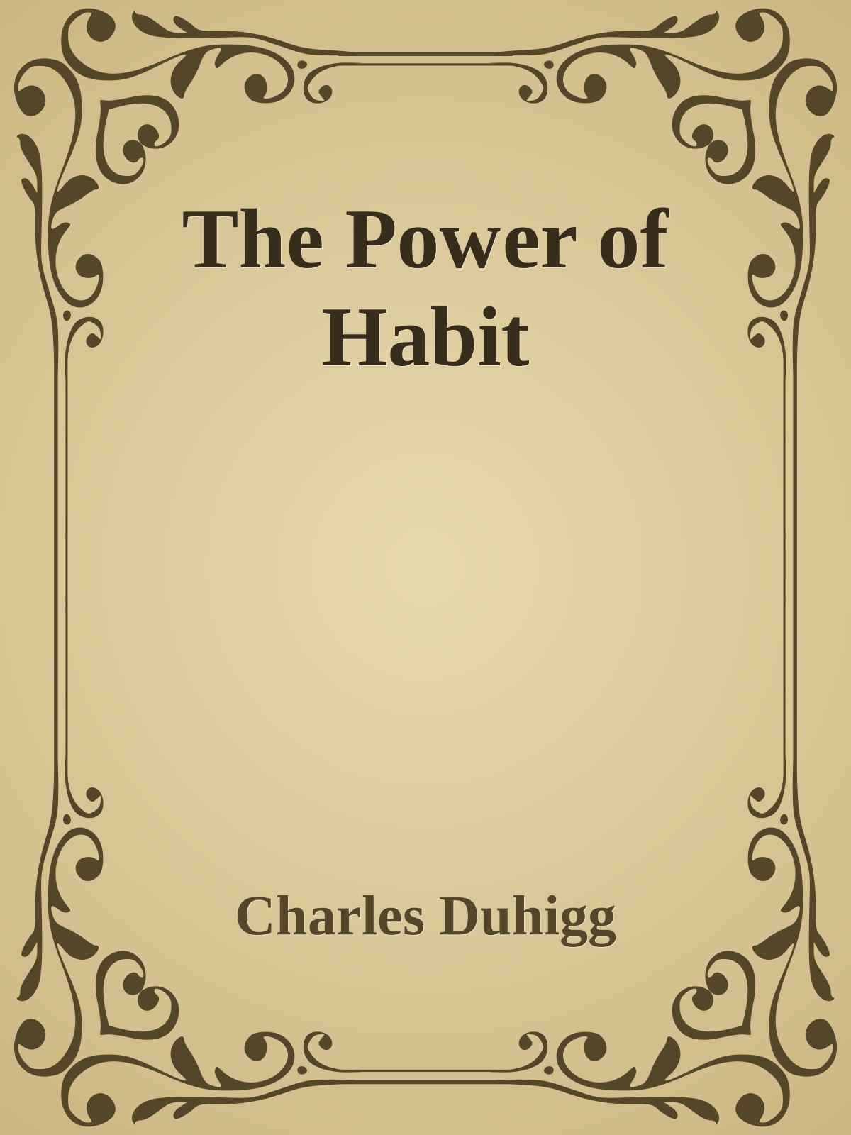 The Power of Habit