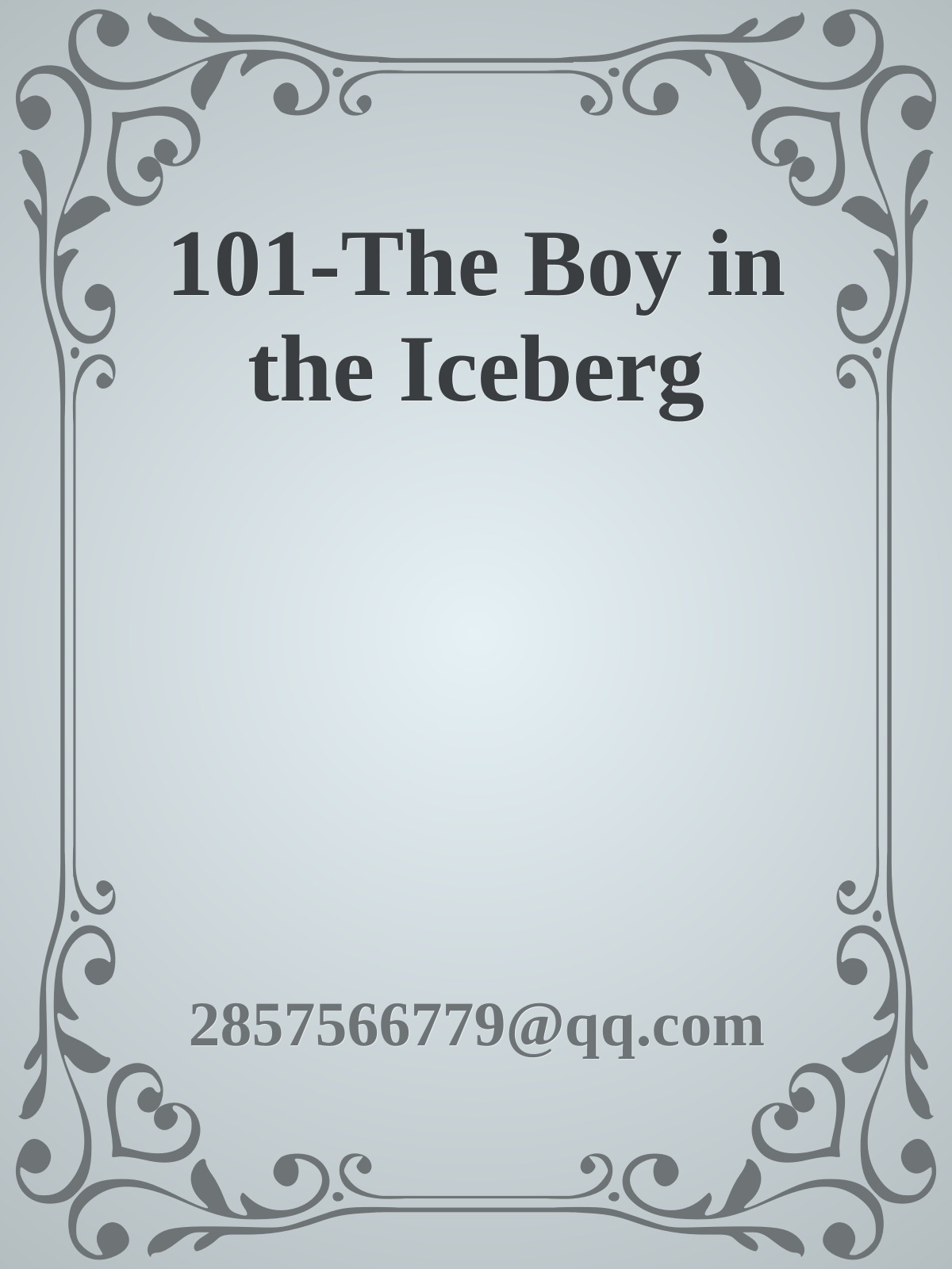 101-The Boy in the Iceberg