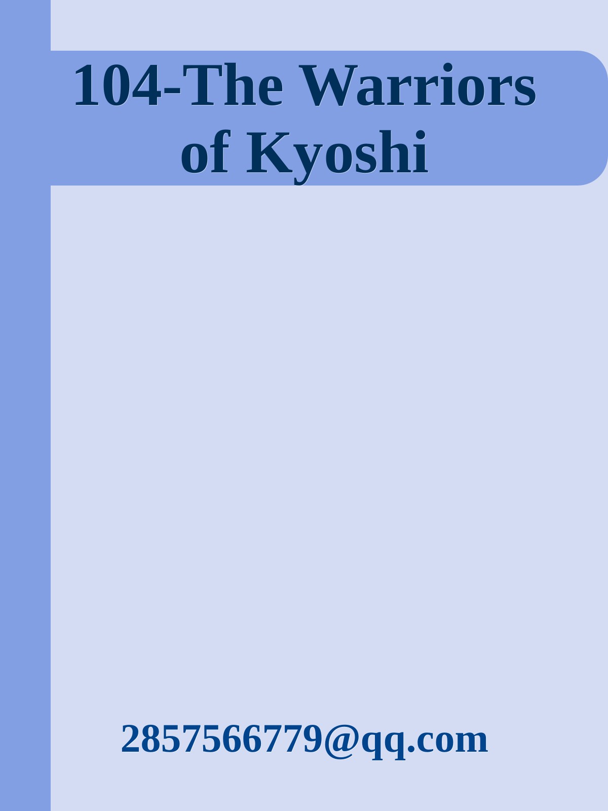 104-The Warriors of Kyoshi