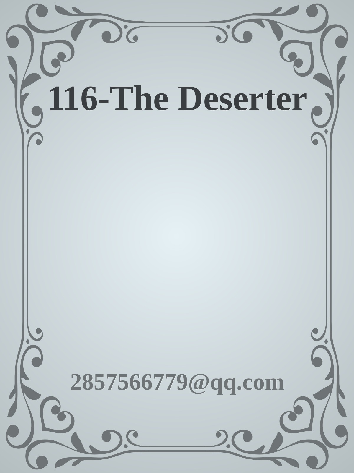 116-The Deserter