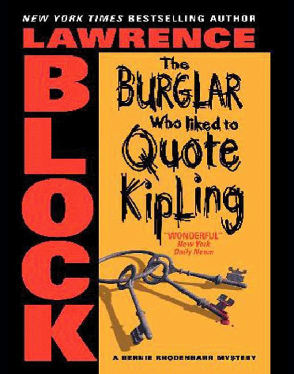 The Burglar Who Liked to Quote Kipling